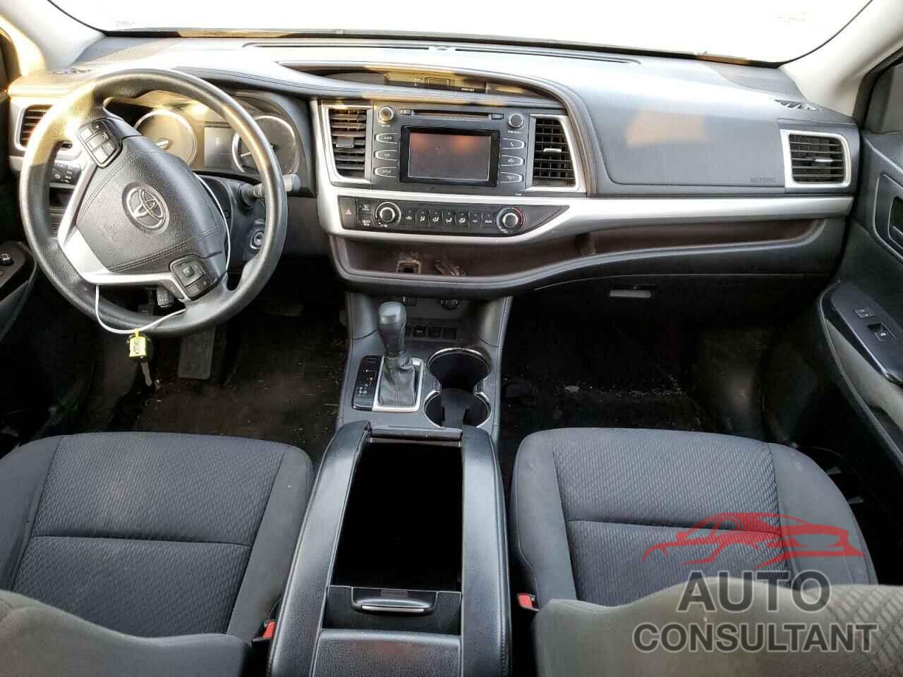 TOYOTA HIGHLANDER 2016 - 5TDZARFH9GS020955