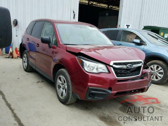 SUBARU FORESTER 2017 - JF2SJAAC3HH484927