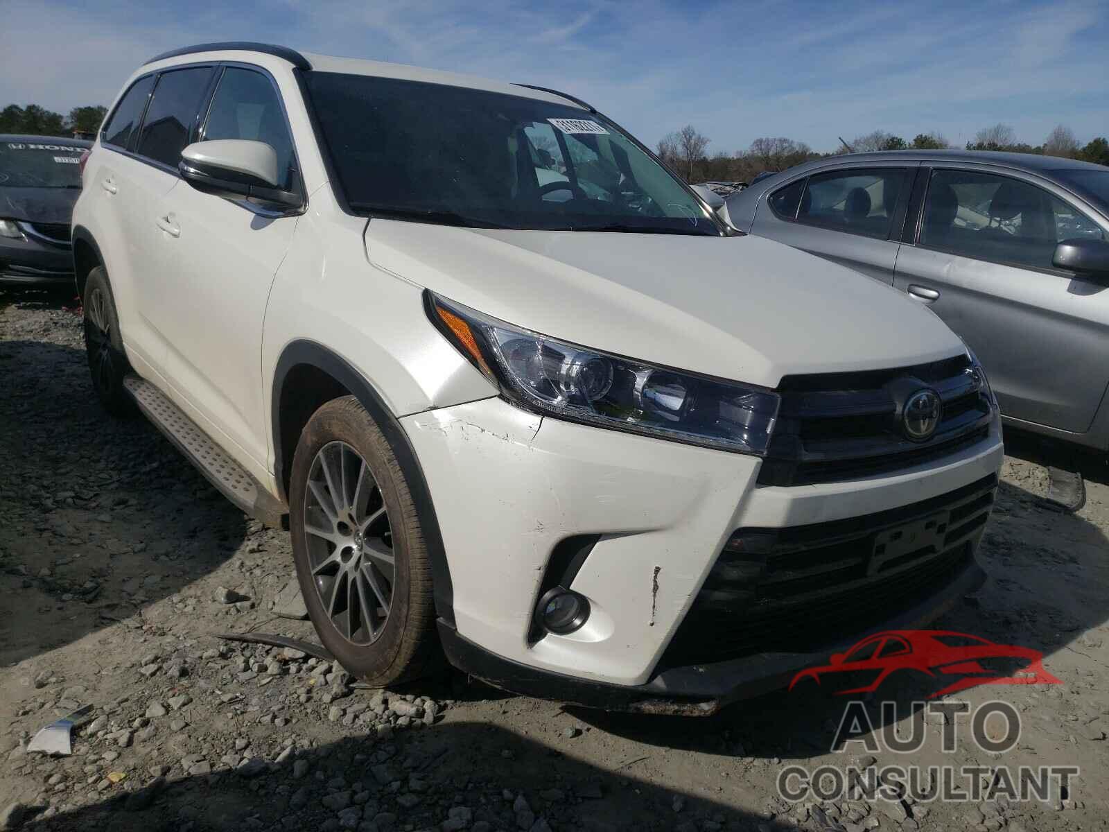 TOYOTA HIGHLANDER 2018 - 5TDKZRFH4JS547965
