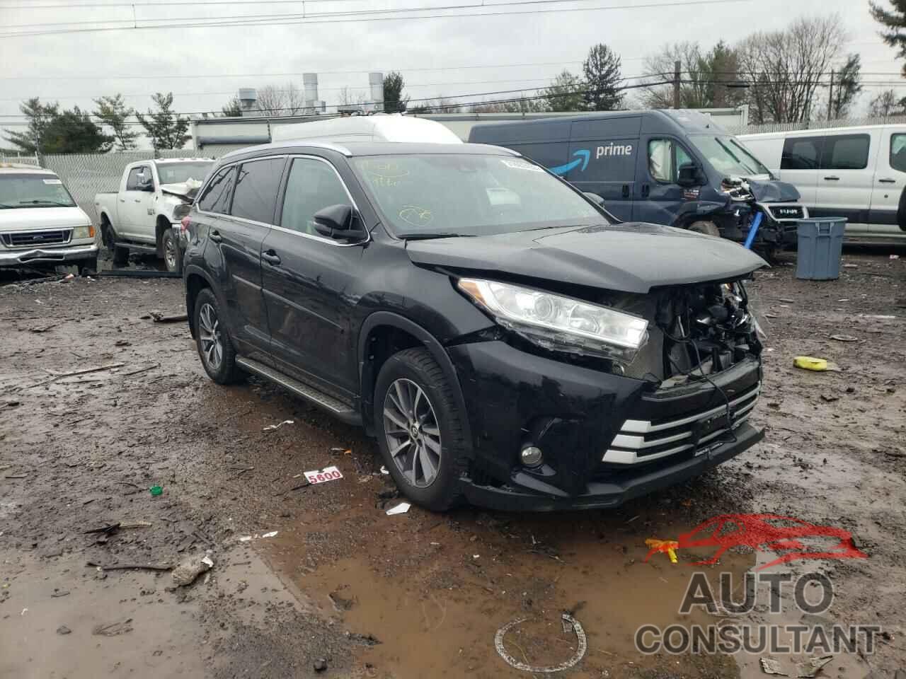 TOYOTA HIGHLANDER 2018 - 5TDJZRFH0JS551202