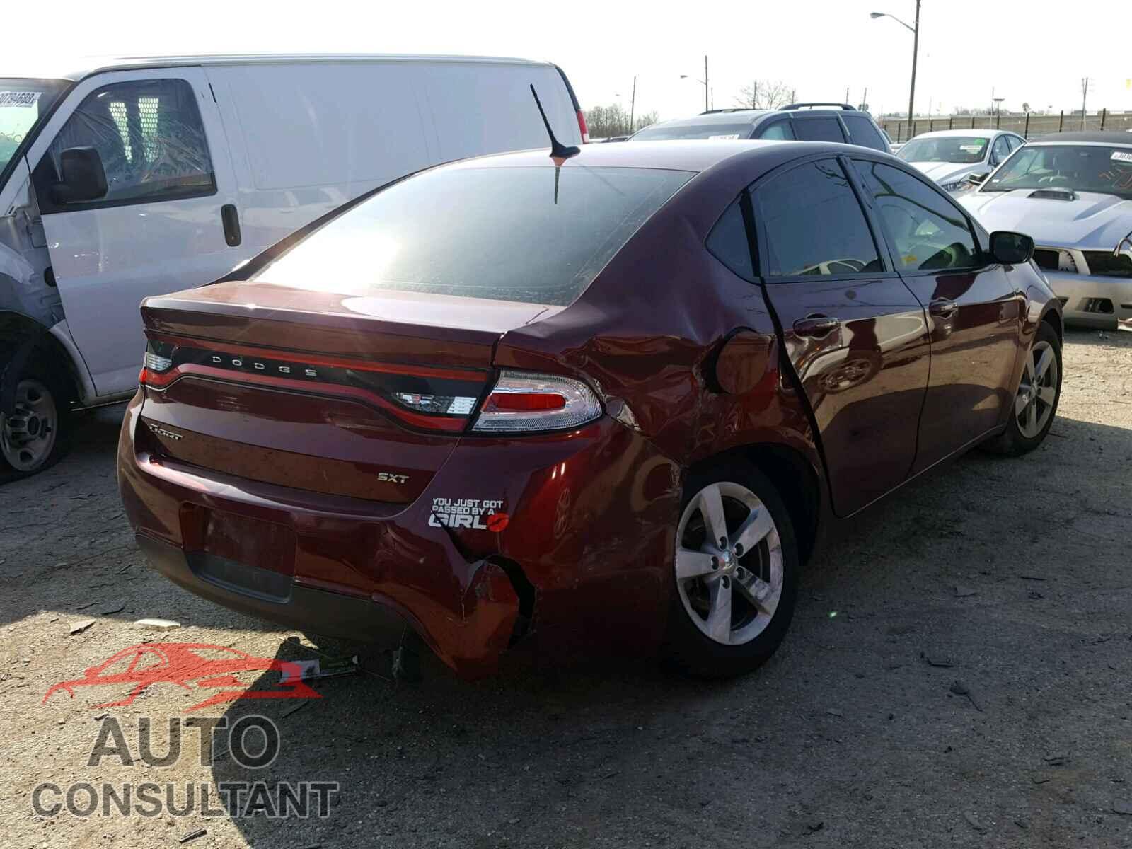 DODGE DART 2015 - 1C3CDFBB2FD319604