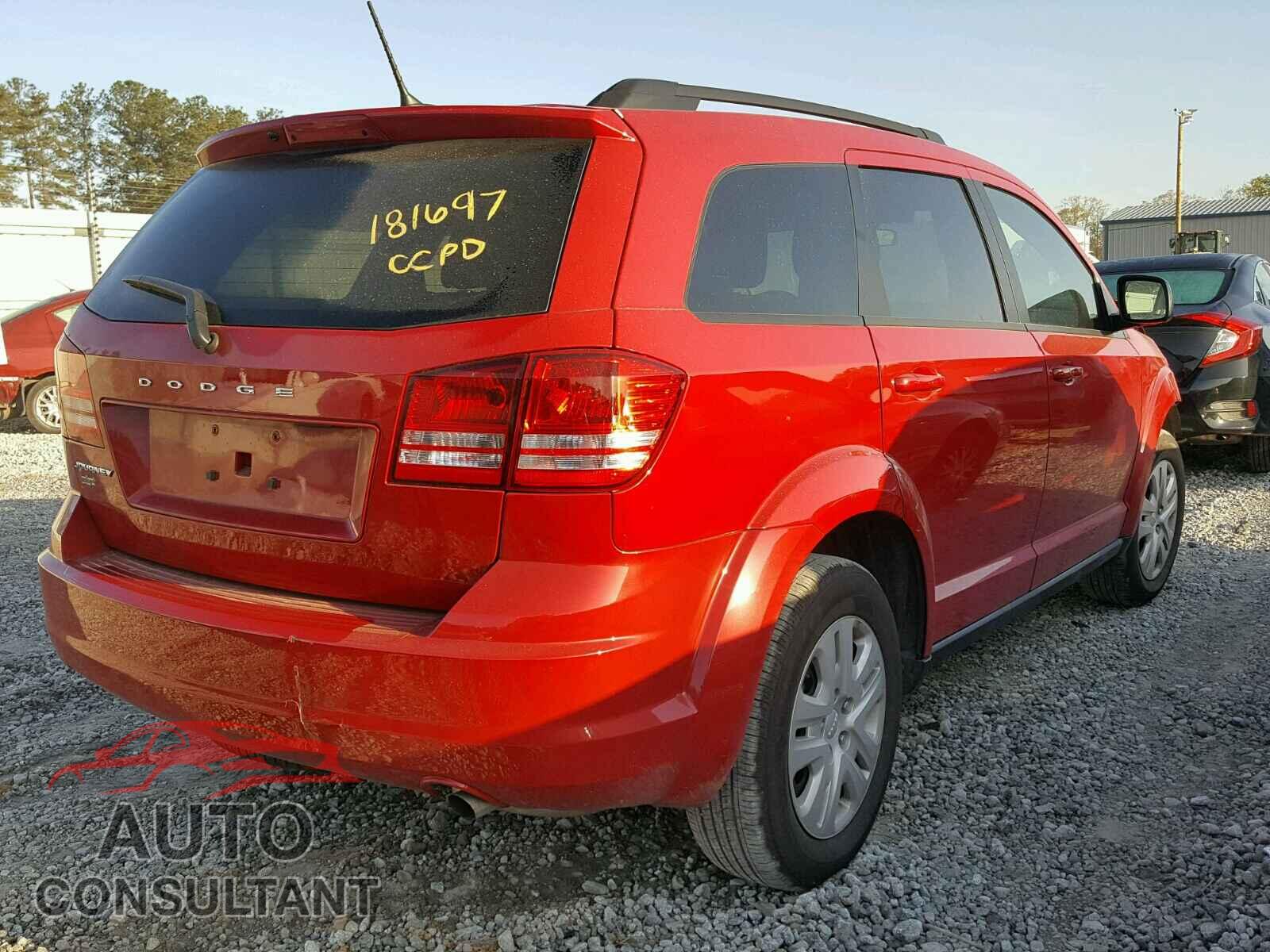 DODGE JOURNEY 2017 - 3C4PDCAB4HT709405