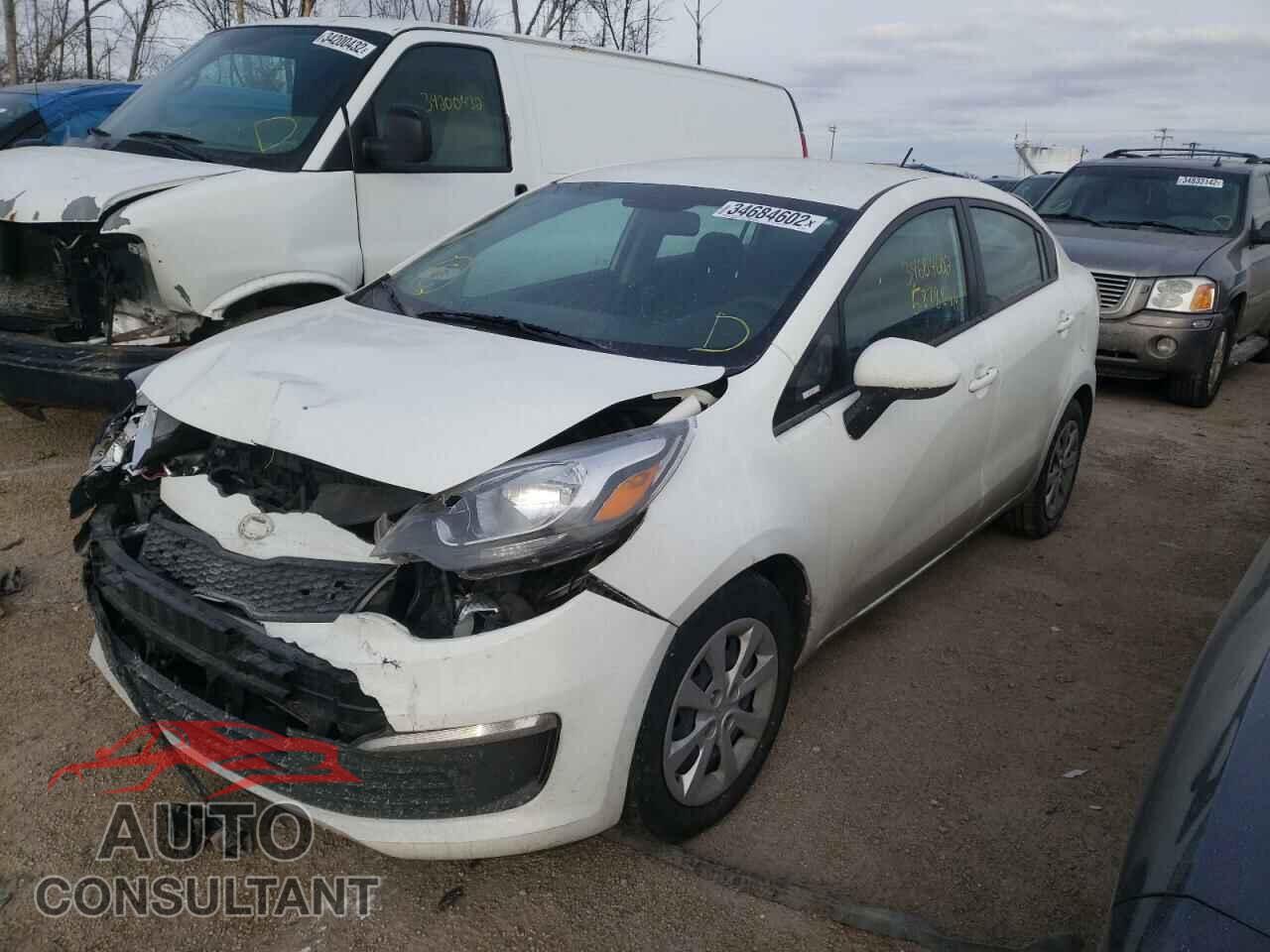 KIA RIO 2017 - KNADM4A39H6113862