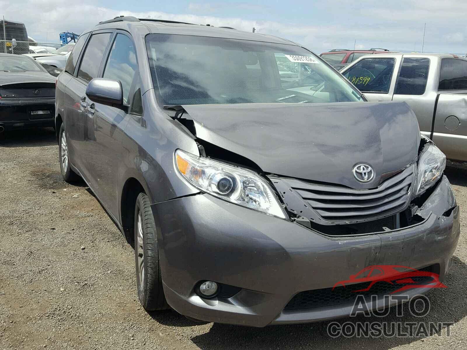 TOYOTA SIENNA 2016 - 5TDYK3DC5GS750276