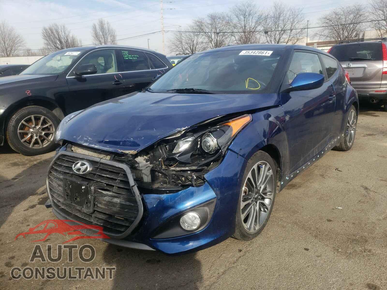 HYUNDAI VELOSTER 2016 - KMHTC6AE8GU283036
