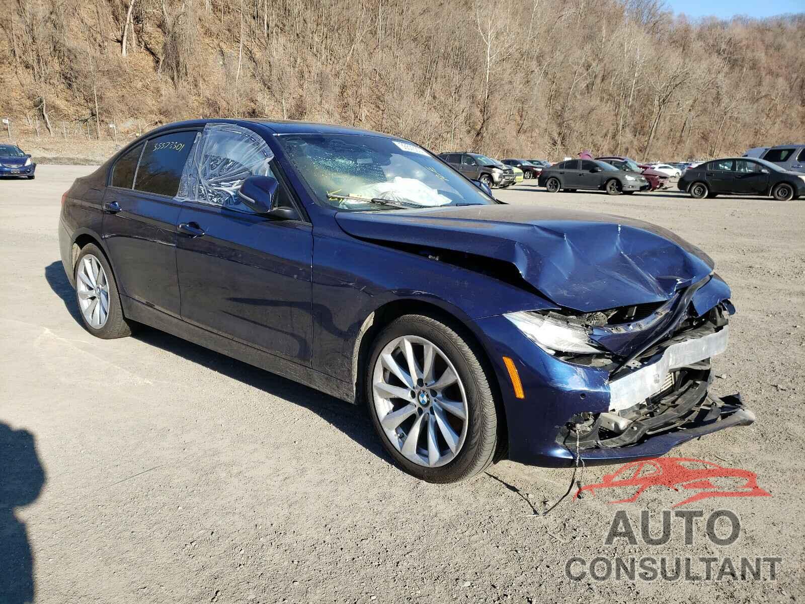 BMW 3 SERIES 2017 - WBA8E5G30HNU44279