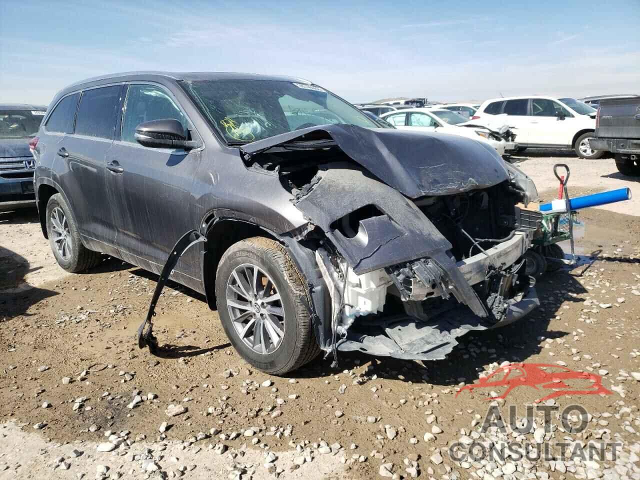 TOYOTA HIGHLANDER 2017 - 5TDJZRFH1HS508028