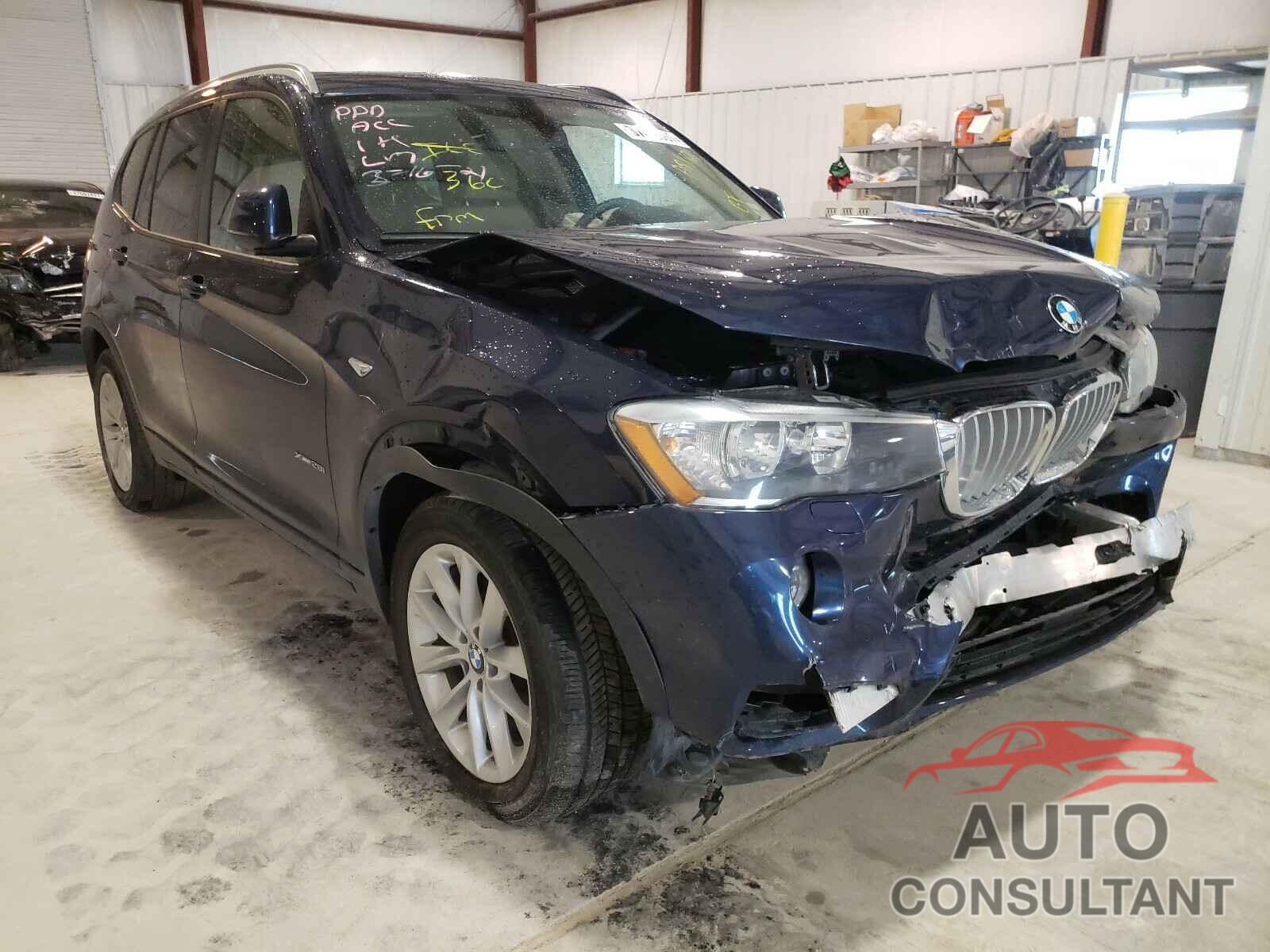 BMW X3 2017 - 5UXWX9C50H0D98101