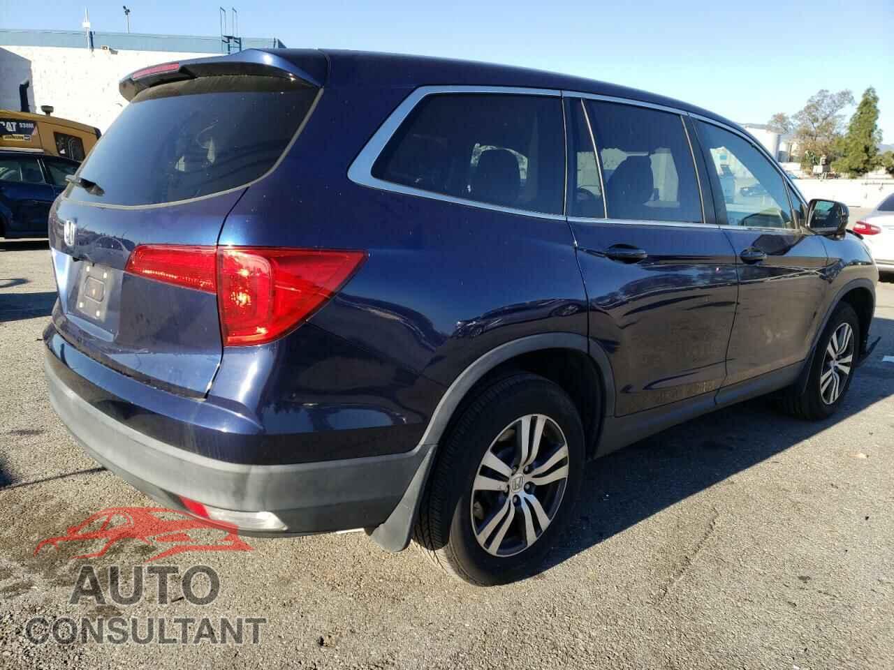 HONDA PILOT 2017 - 5FNYF5H34HB036901