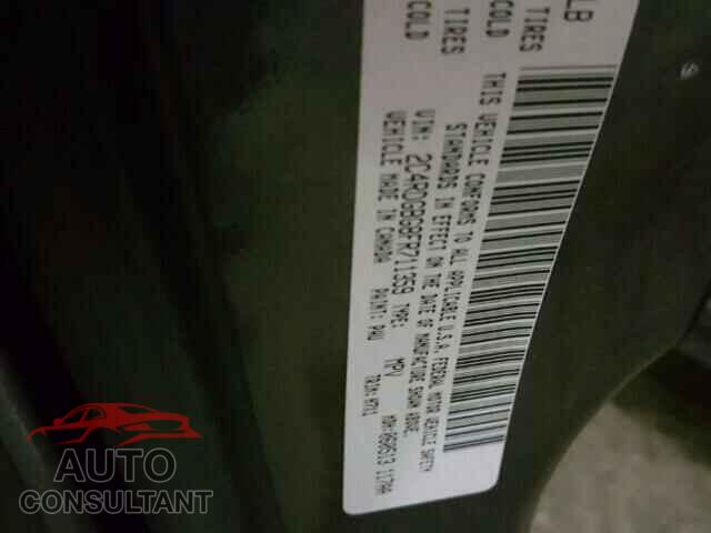 DODGE CARAVAN 2015 - 2C4RDGBG8FR711359
