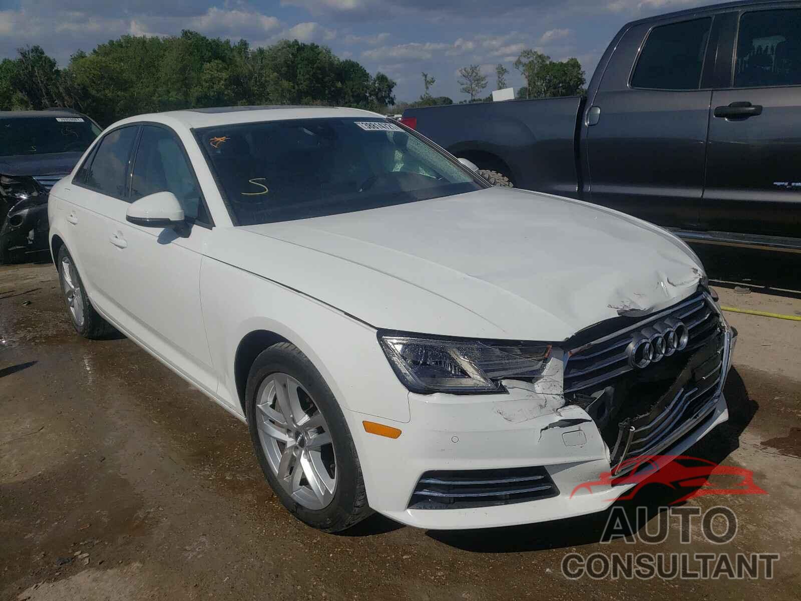 AUDI A4 2017 - WAUGNAF46HN003559