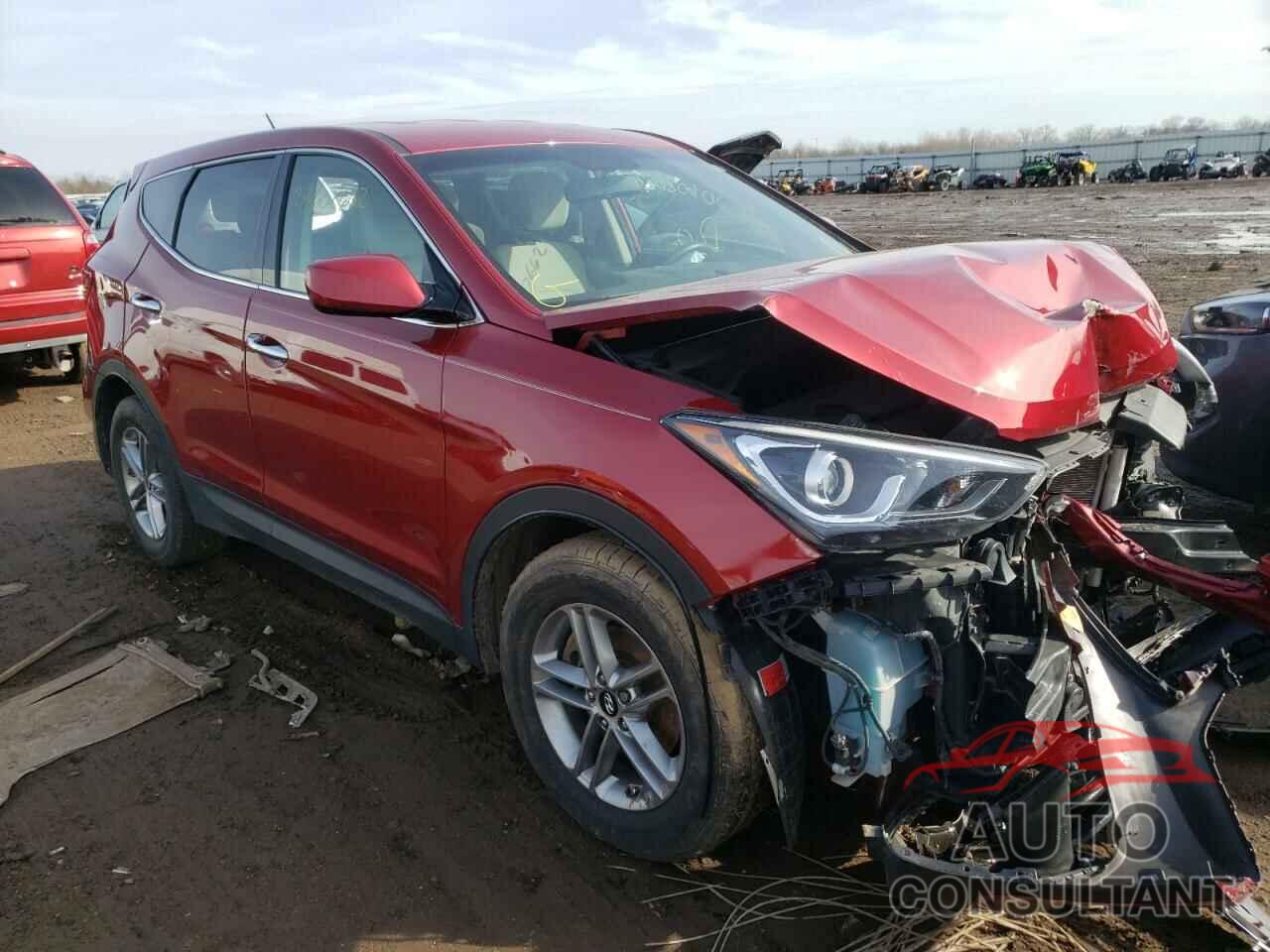 HYUNDAI SANTA FE 2018 - 5XYZTDLB7JG509761