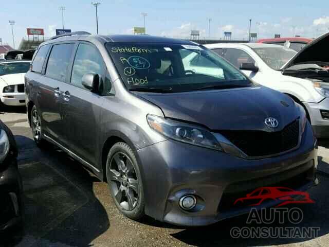 TOYOTA SIENNA 2015 - 5TDXK3DC5FS594055