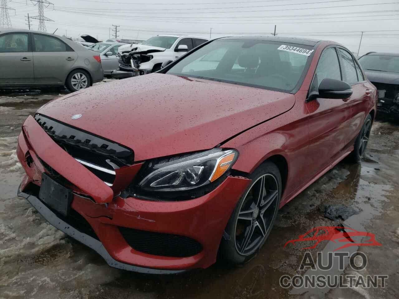 MERCEDES-BENZ C-CLASS 2017 - WDDWF4KB8HR217209