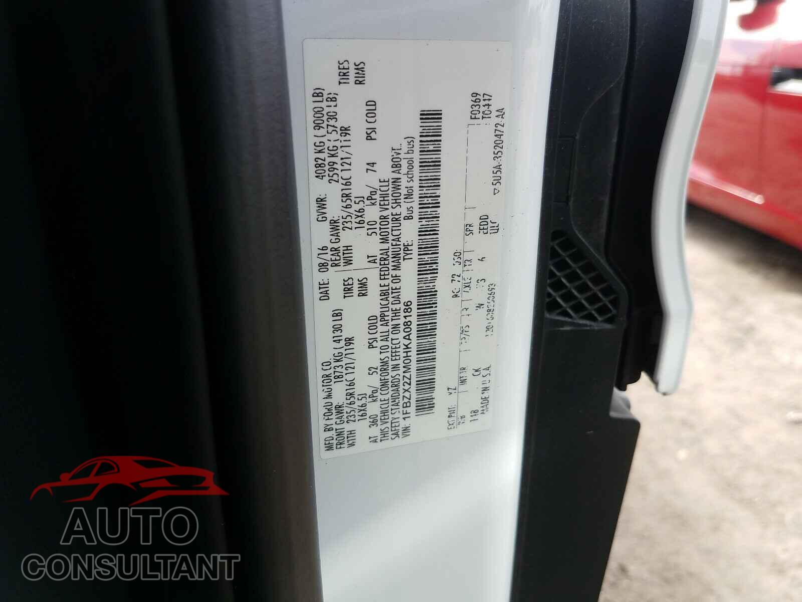 FORD TRANSIT CO 2017 - 4T1BK1EB4GU237155