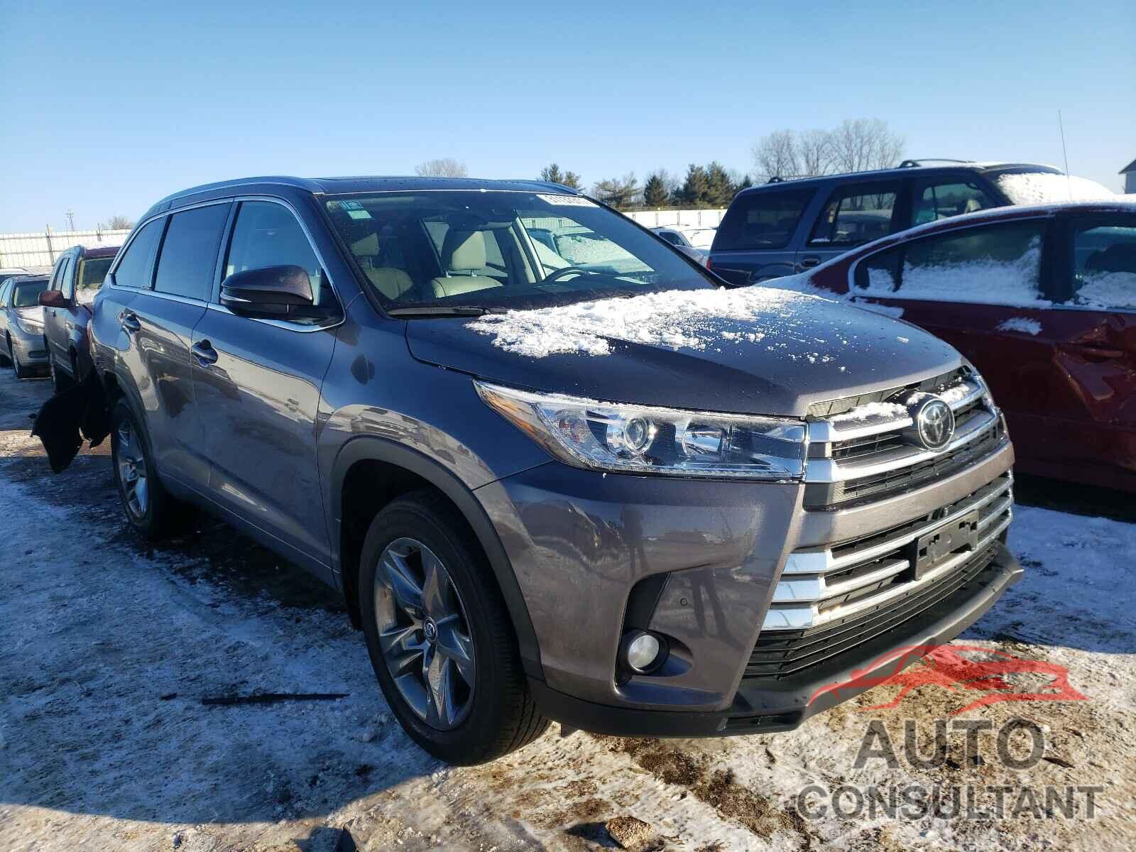 TOYOTA HIGHLANDER 2017 - 5TDDZRFH0HS469753