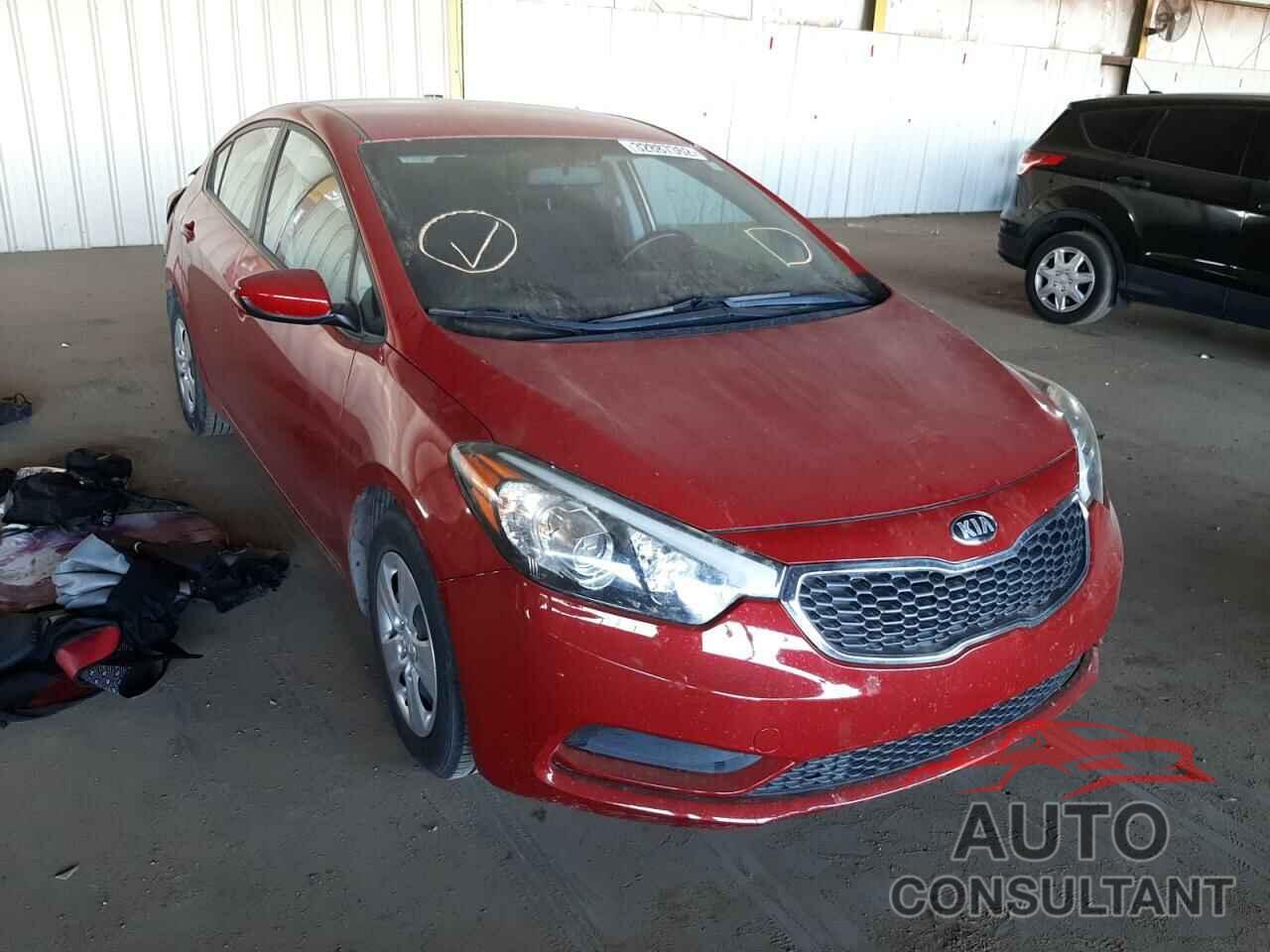 KIA FORTE 2016 - KNAFK4A65G5585568