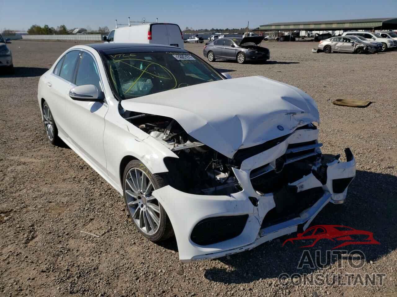 MERCEDES-BENZ C-CLASS 2017 - 55SWF4JB1HU180195