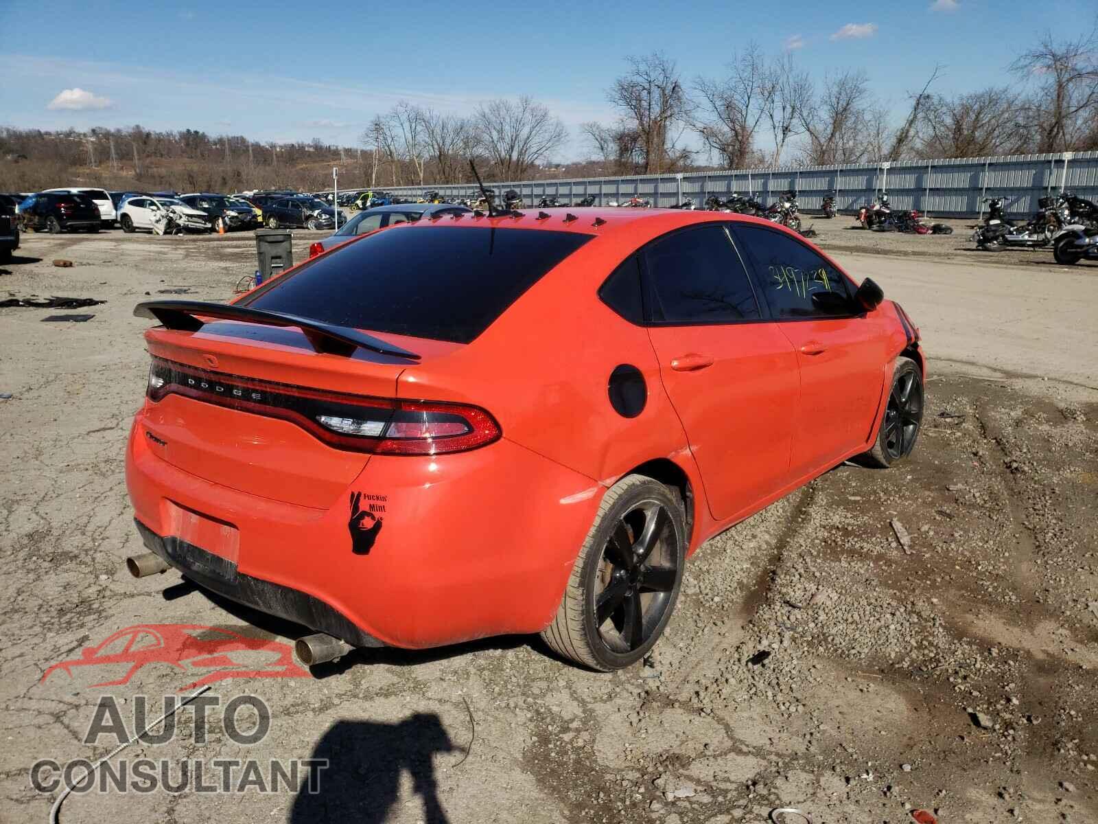 DODGE DART 2016 - 1C3CDFBB3GD635501