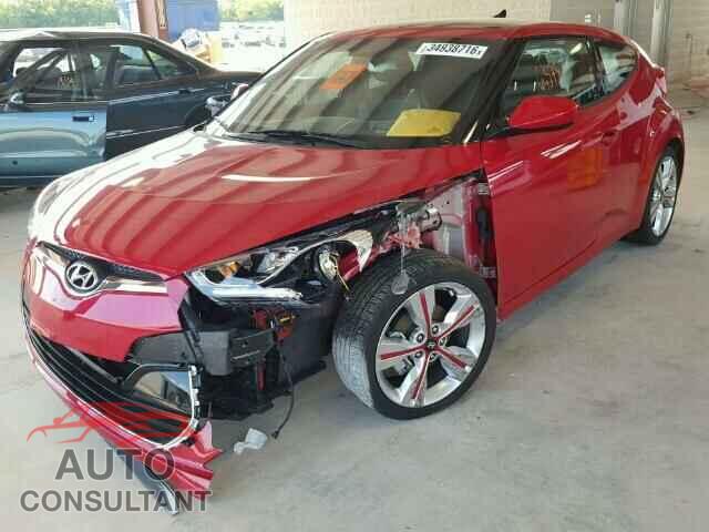 HYUNDAI VELOSTER 2016 - KMHTC6AD5GU282417