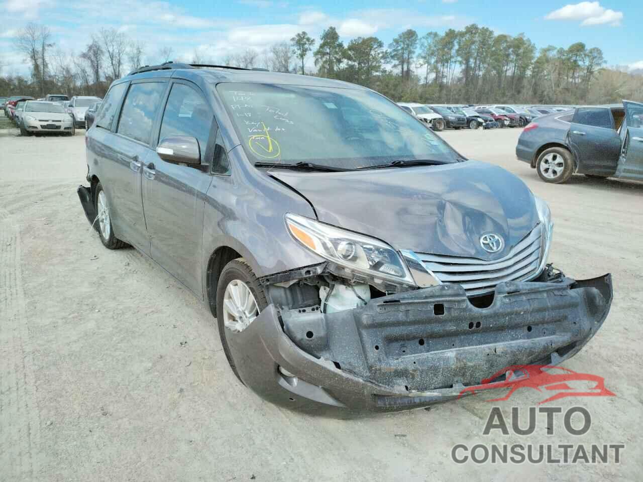 TOYOTA SIENNA 2017 - 5TDYZ3DC8HS775654