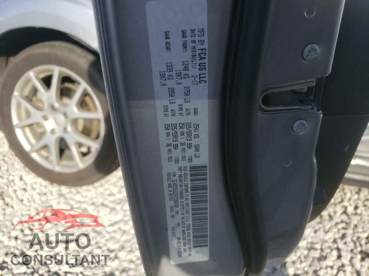 DODGE JOURNEY 2017 - 3C4PDDEG2HT596436