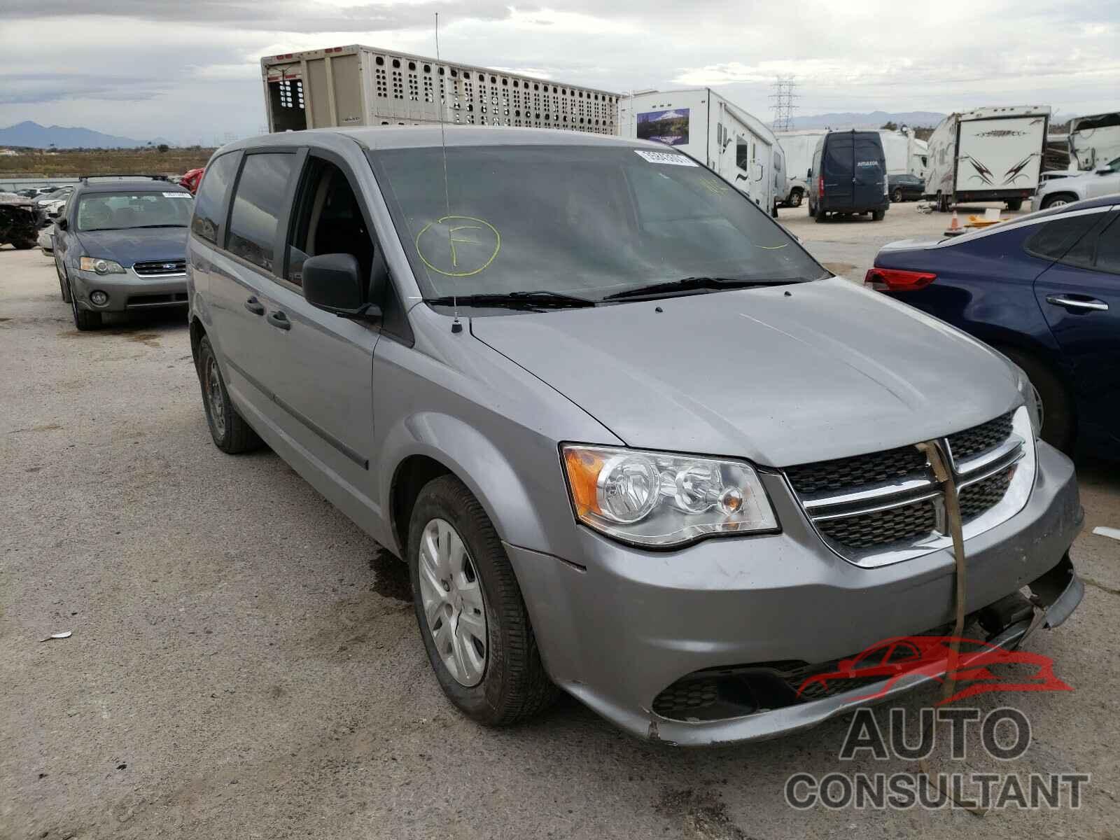 DODGE GRAND CARA 2016 - 2C4RDGBG1GR251060