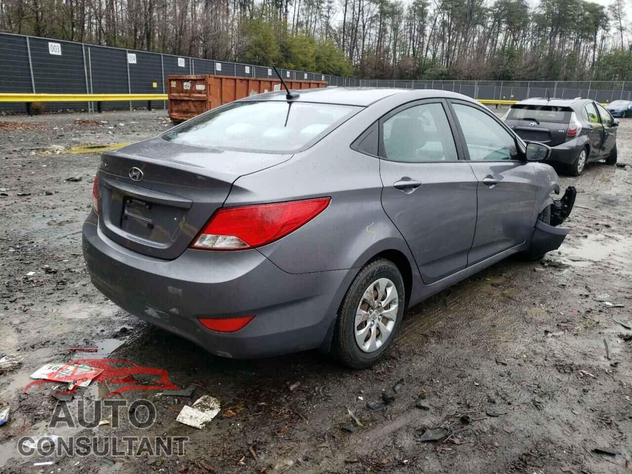 HYUNDAI ACCENT 2016 - KMHCT4AE3GU103255