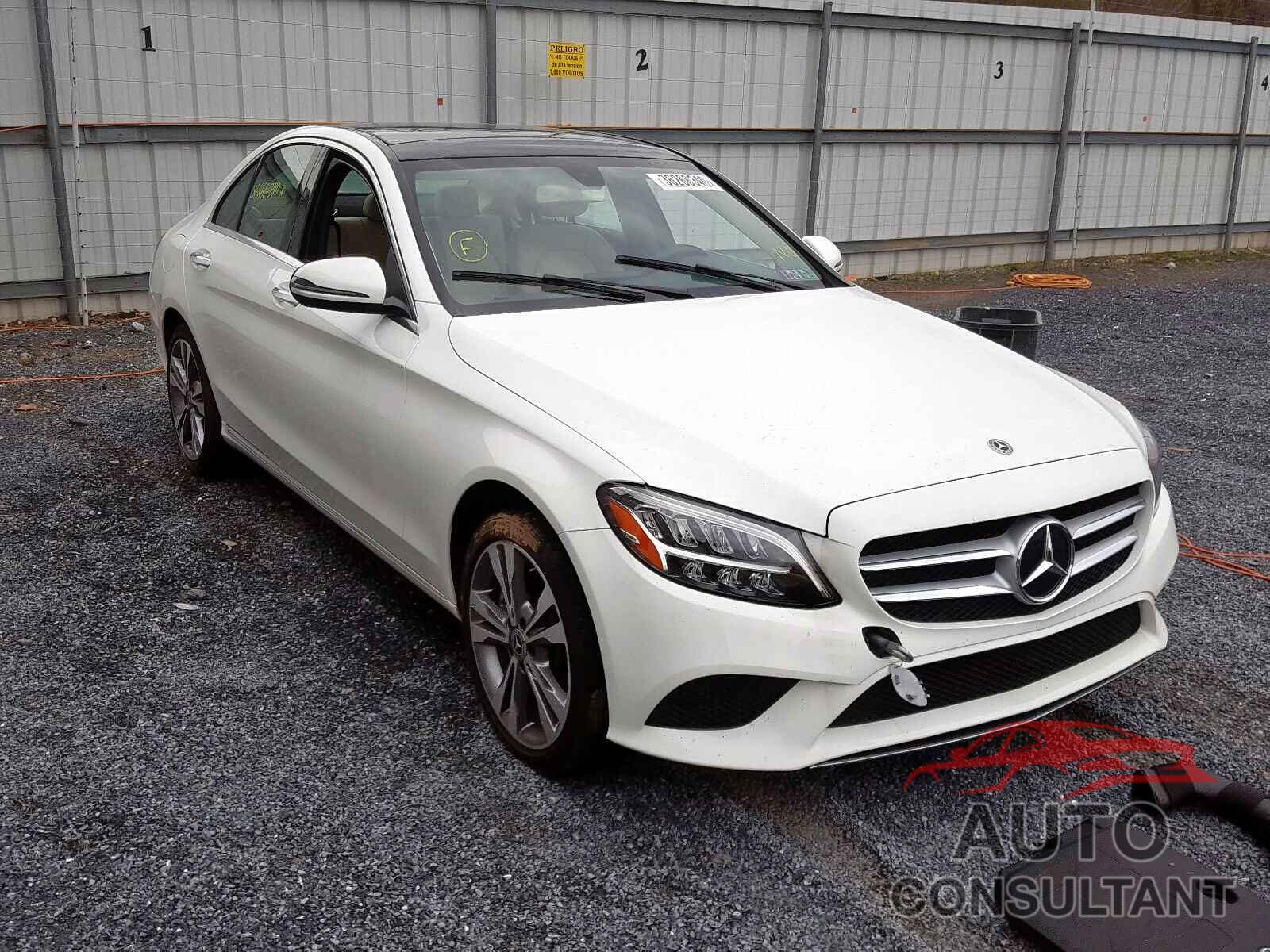 MERCEDES-BENZ C CLASS 2019 - 55SWF8EB4KU285225