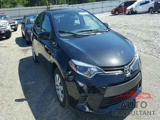 TOYOTA COROLLA 2016 - 2T1BURHE0GC660797