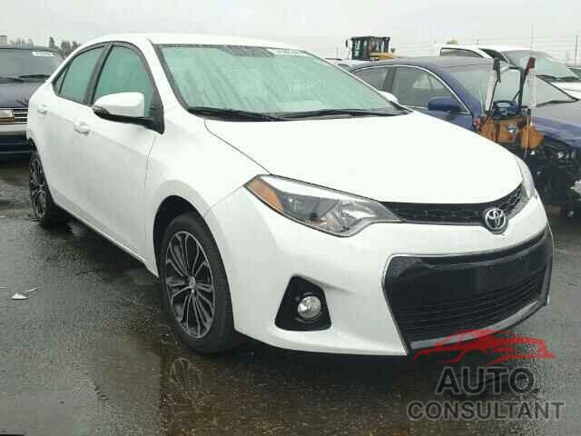 TOYOTA COROLLA 2016 - 5YFBURHE5GP391597