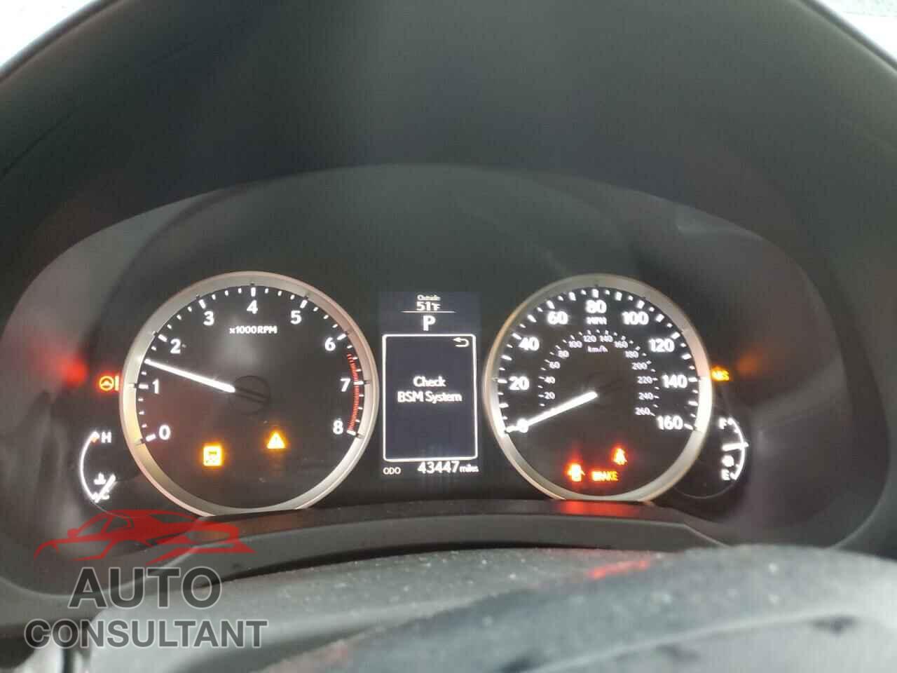 LEXUS IS 2016 - JTHCM1D26G5003290