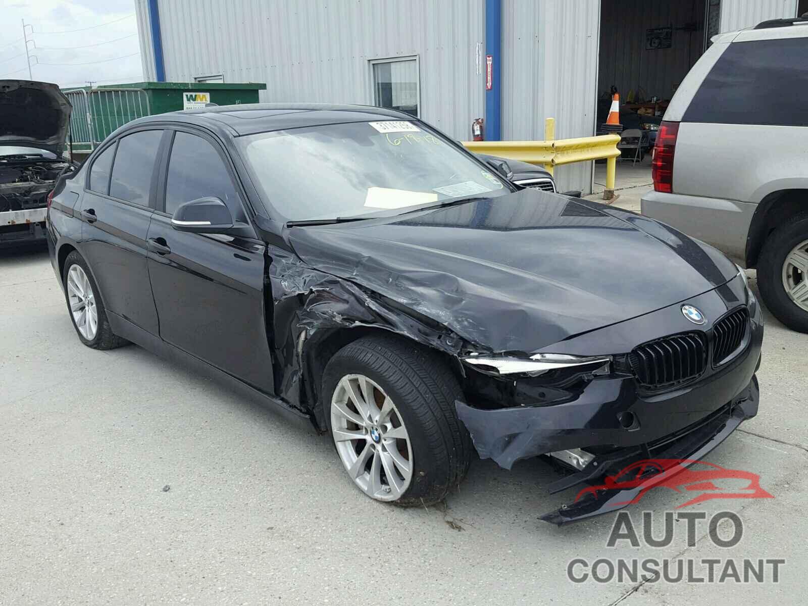 BMW 3 SERIES 2017 - WBA8E1G51HNU14136