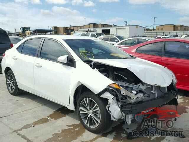 TOYOTA COROLLA 2016 - 5YFBURHE4GP440790