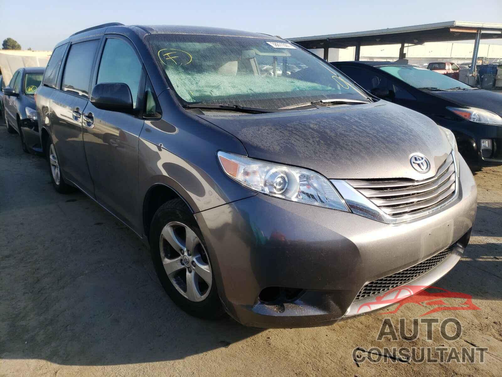 TOYOTA SIENNA 2016 - 5TDKK3DC6GS713016