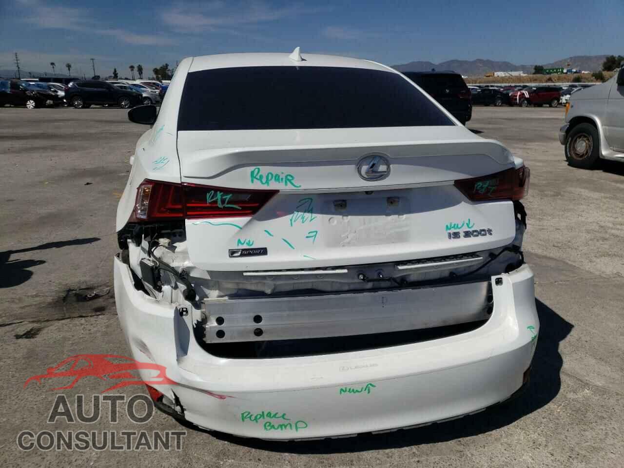 LEXUS IS 2016 - JTHBA1D20G5036077