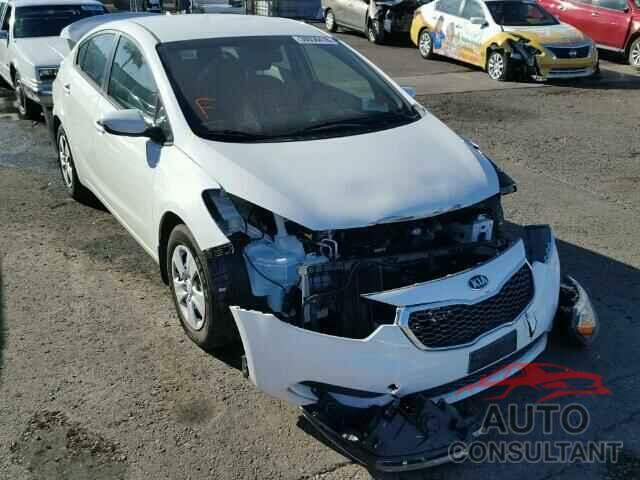 KIA FORTE 2016 - KNAFK4A6XG5456693