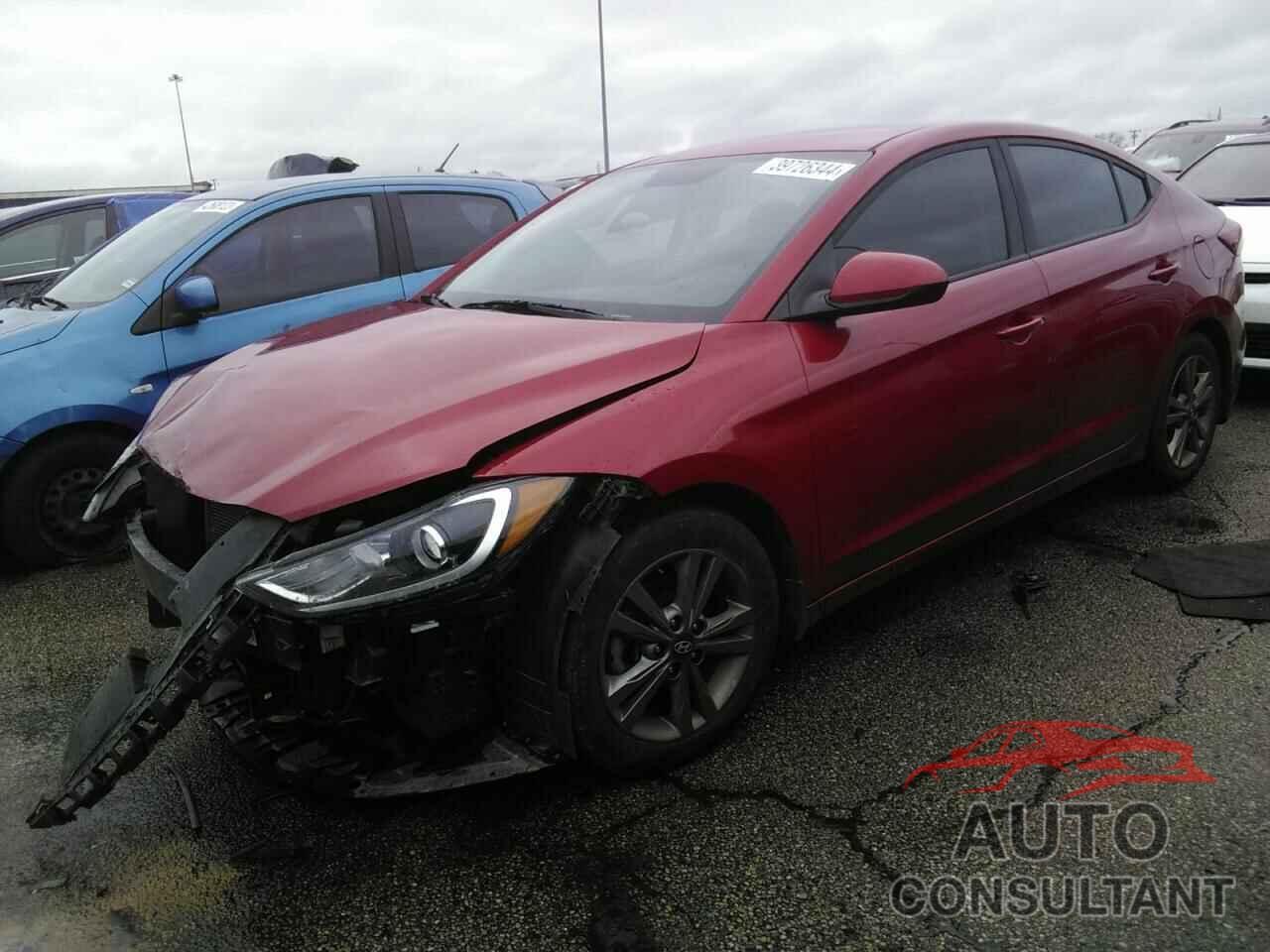 HYUNDAI ELANTRA 2018 - 5NPD84LF7JH368472