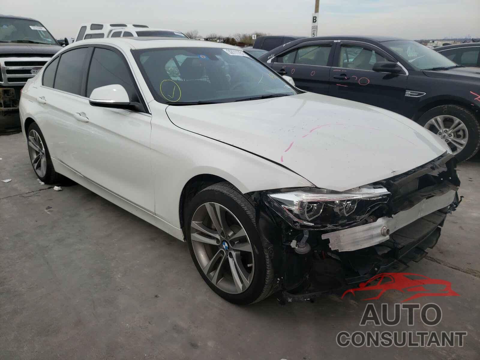 BMW 3 SERIES 2018 - WBA8B9G55JNV00322