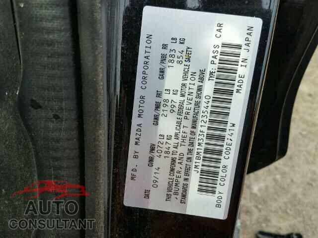 MAZDA 3 2015 - JM1BM1M33F1235440