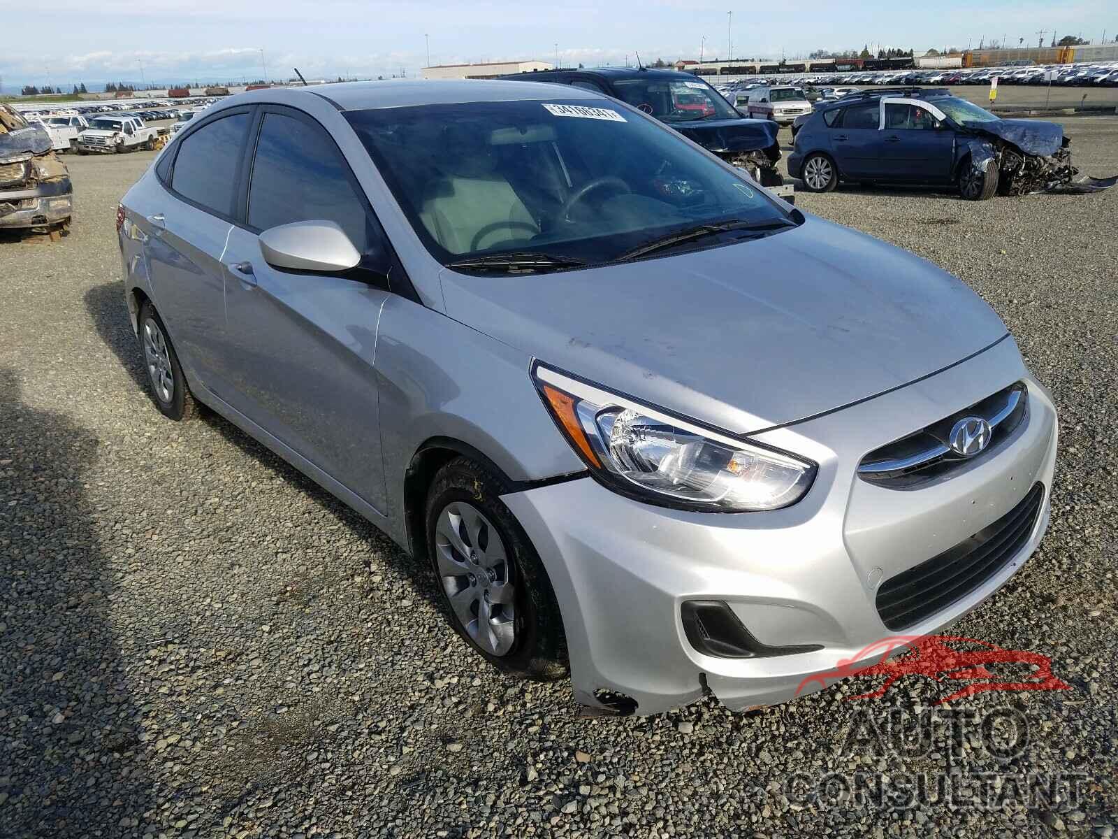 HYUNDAI ACCENT 2016 - KMHCT4AEXGU073431
