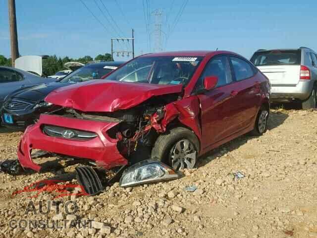 HYUNDAI ACCENT 2015 - KMHCT4AE2FU798200
