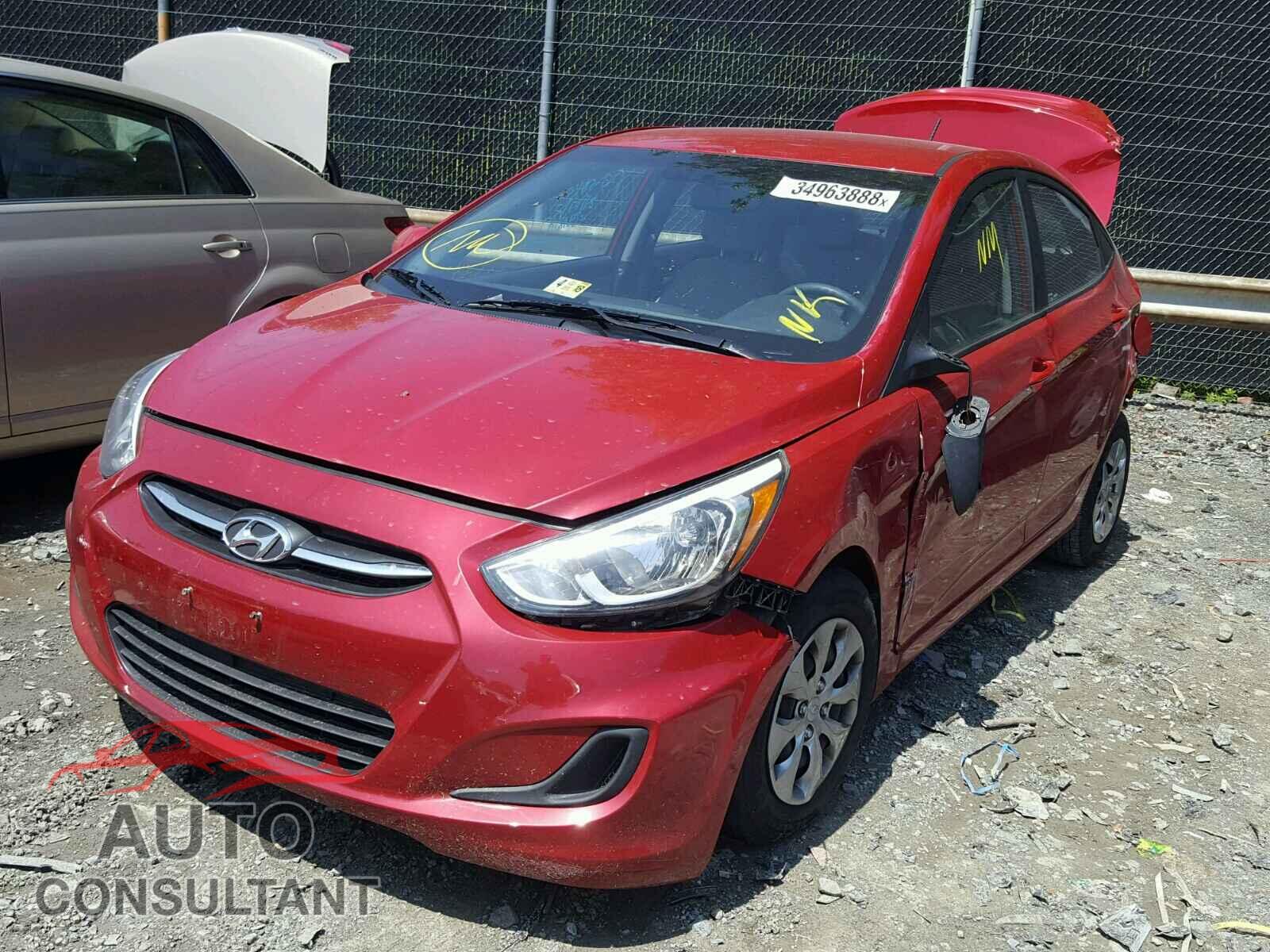 HYUNDAI ACCENT 2016 - KMHCT4AE2GU953331