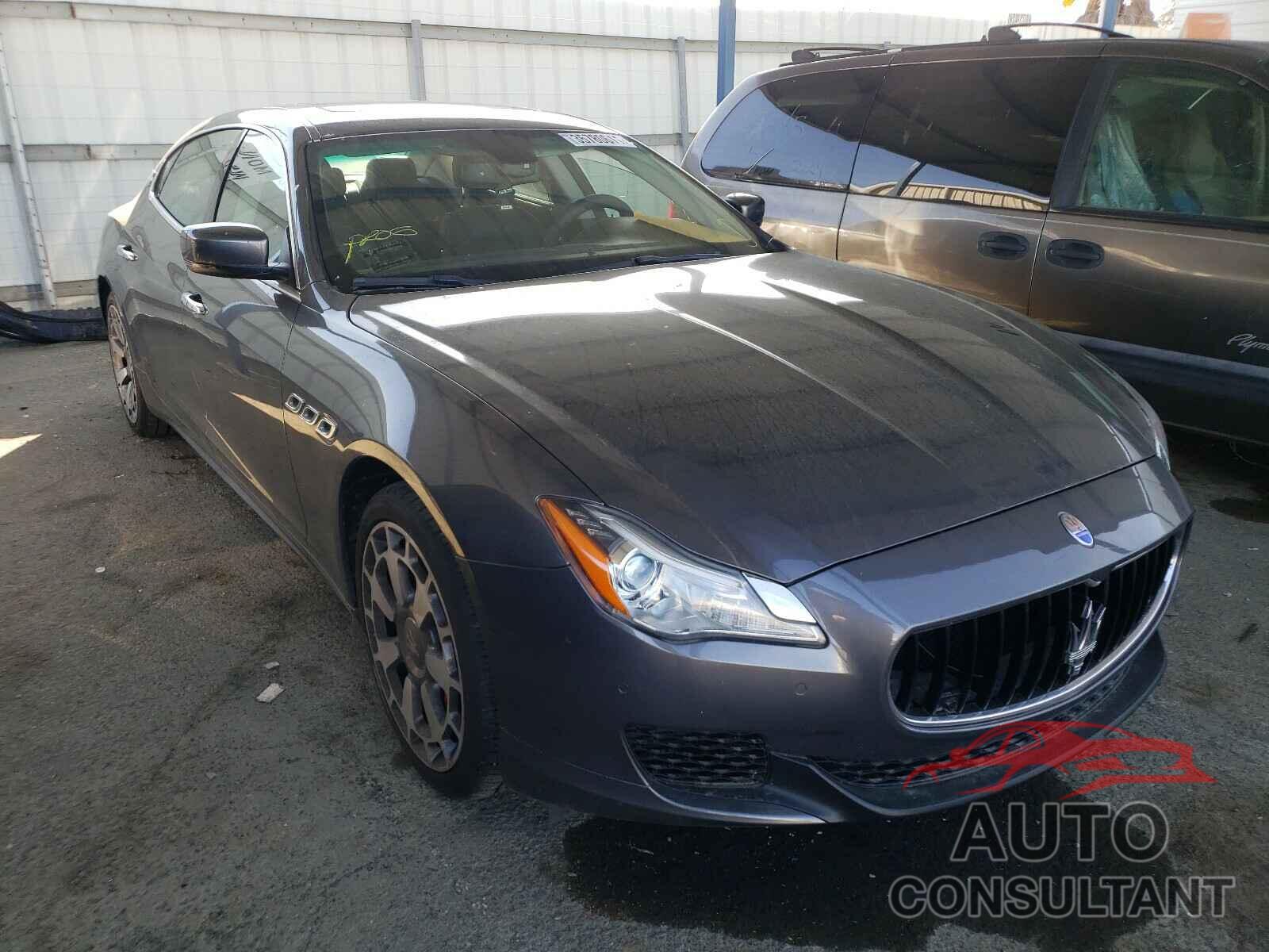 MASERATI ALL MODELS 2016 - ZAM56RPA2G1184381