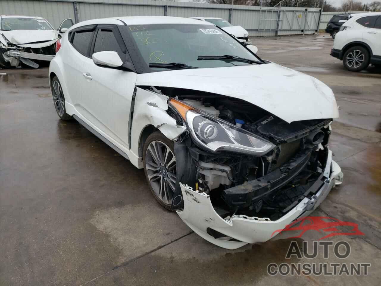 HYUNDAI VELOSTER 2017 - KMHTC6AE1HU310305