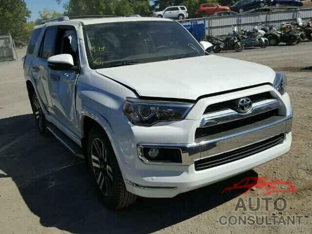 TOYOTA 4RUNNER 2016 - JTEBU5JR2G5325927