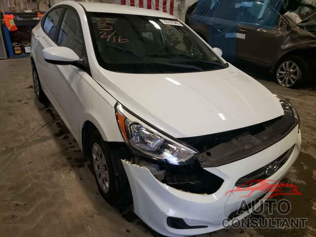 HYUNDAI ACCENT 2016 - KMHCT4AE9GU163704