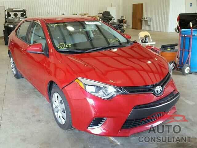TOYOTA COROLLA 2016 - 2T1BURHE3GC606118