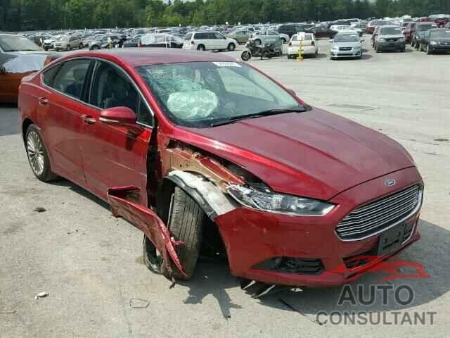 FORD FUSION 2016 - 3FA6P0K9XGR391627