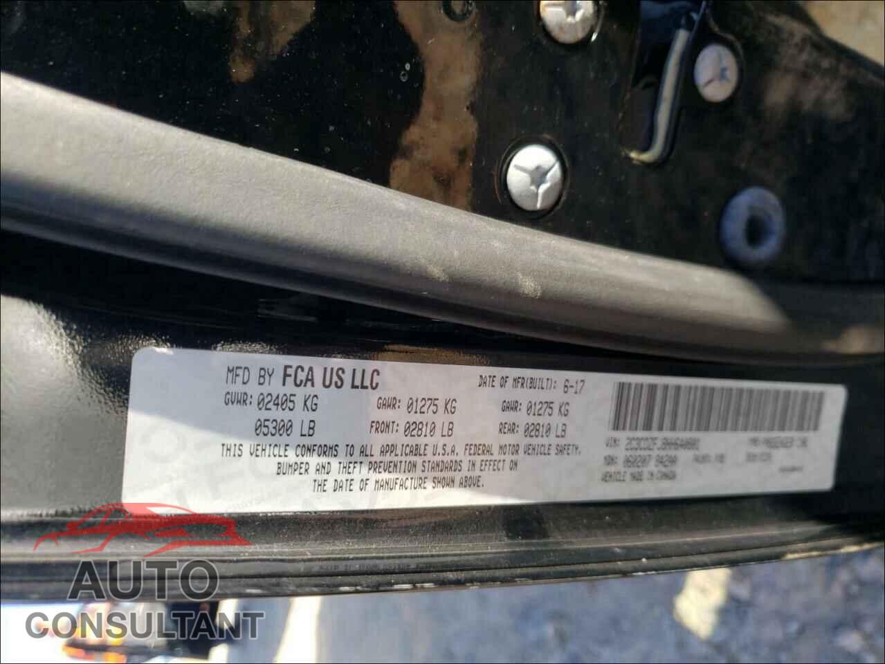DODGE CHALLENGER 2017 - 2C3CDZFJ8HH640801